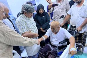 الحالمي يزور جرحى احتجاجات عدن ويؤكد صمود الجنوب