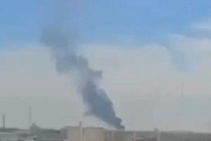 حريق هائل يشتعل قرب مواقع عسكرية في طهران