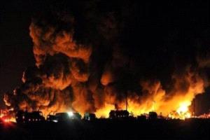 انفجار يهز بندر عباس ويغرق المدينة في الظلام