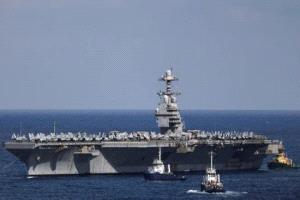 واشنطن تستعرض القوة البحرية.. “جيرالد فورد” تصل قبالة إسرائيل وسط تصاعد التوتر مع إيران