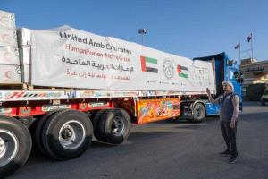 الفارس الشهم 3.. الإمارات تواصل مد غزة بقوافل إنسانية وطبية
