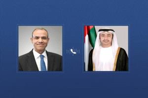 تنسيق إماراتي مصري لتعزيز الاستقرار في المنطقة