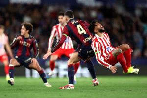 أتلتيكو مدريد يتعثر بالتعادل السلبي أمام ليفانتي في الليجا