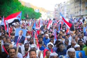 المكلا تحتضن مليونية طرد قوات الاحتلال اليمني