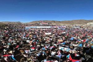 بيان مليونية الثبات والصمود بالضالع : التأكيد على التمسك المطلق والثابت بالبيان السياسي والإعلان الدستوري
