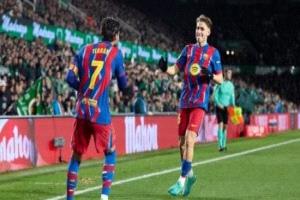 برشلونة يتأهل لنصف نهائي كأس ملك إسبانيا