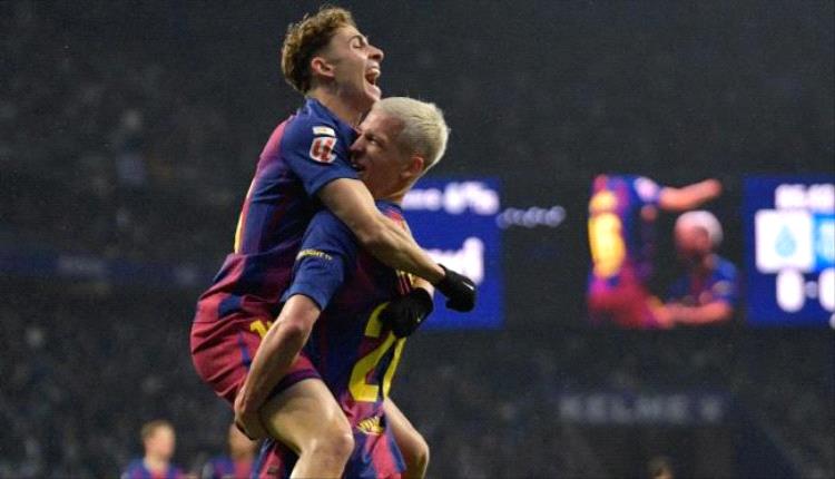 برشلونة يفتتح 2026 بفوز مثير على إسبانيول في ديربي كتالونيا