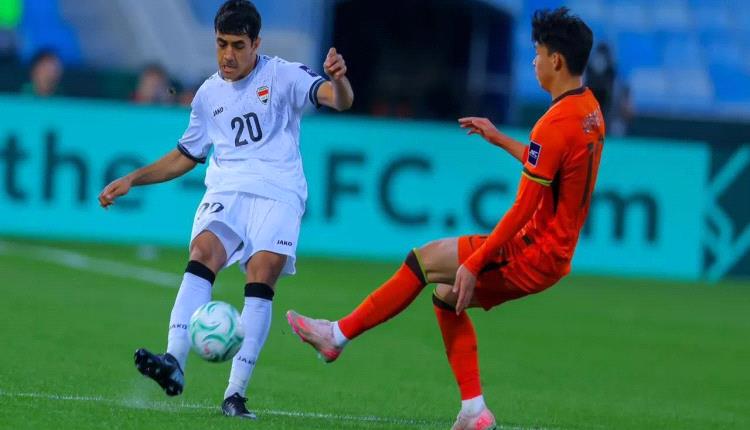 تعادل بلا أهداف يفتح حساب العراق والصين في آسيا الأولمبية