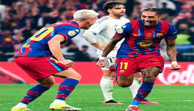 كلاسيكو النار.. برشلونة ينتزع السوبر الإسباني من قلب ريال مدريد