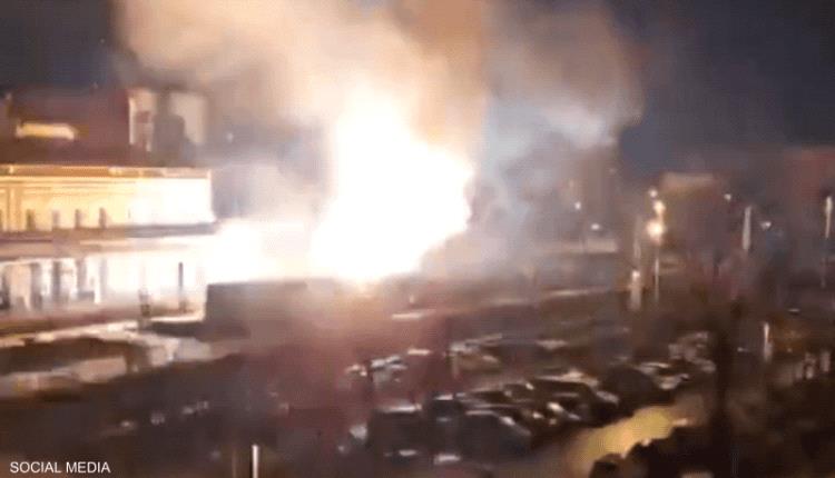 تصادم وحريق.. فيديو مروع لكارثة قطاري إسبانيا وارتفاع القتلى