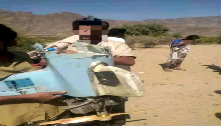 العمالقة تحبط تهديد الحوثي وتسقط مسيرته في بيحان