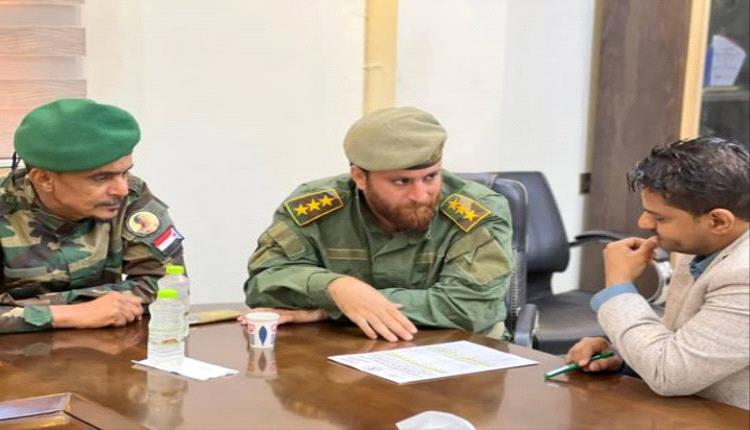 مأمور الشيخ عثمان يثمّن أداء الحزام الأمني ويؤكد على تعزيز التعاون