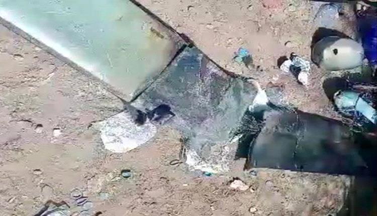 العمالقة تسقط مسيرة حوثية في سماء بيحان