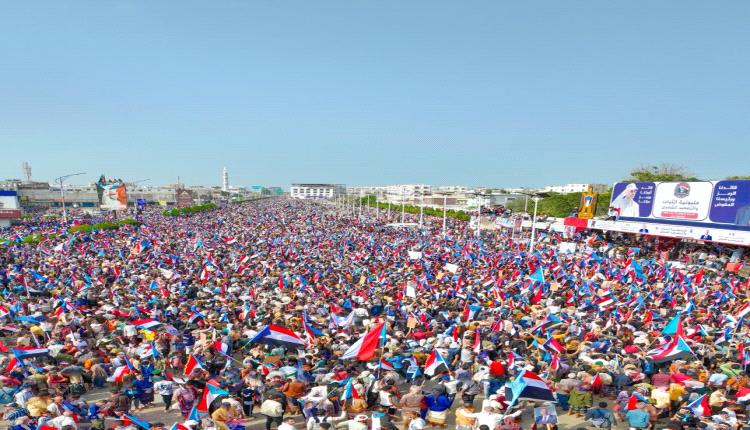 مليونية الثبات تحسم الموقف.. قضية شعب الجنوب خطٌ أحمر لا يقبل المساومة