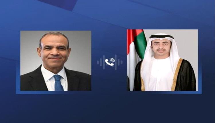 اتصال إماراتي–مصري: تنسيق سياسي لدعم استقرار غزة وتعزيز المسار الإنساني