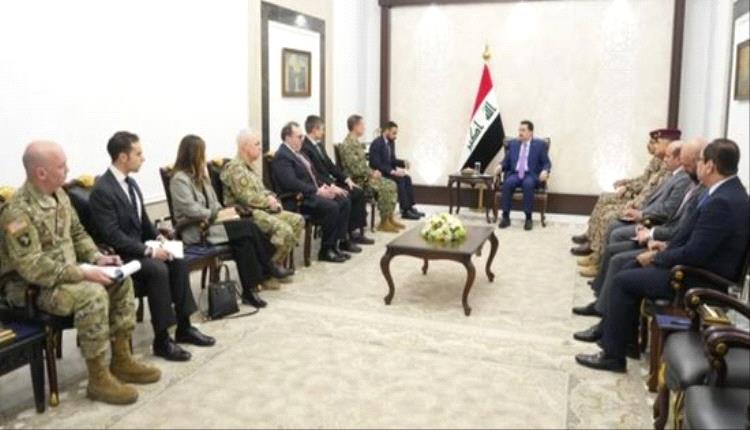 السوداني وقائد «سنتكوم» يناقشان الوضع الأمني في سوريا ومخاطر سجون داعش