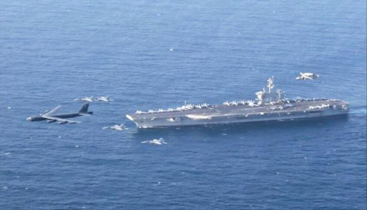 حاملة أمريكية تدخل الشرق الأوسط مع تصاعد التوتر مع إيران
