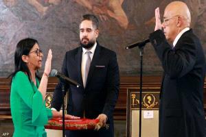 ديلسي رودريغيز تؤدي اليمين رئيسة مؤقتة لفنزويلا