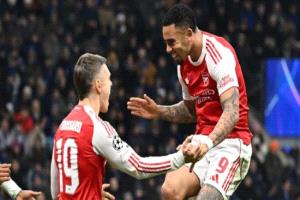 أرسنال يضرب إنتر بثلاثية ويخطف بطاقة الـ16