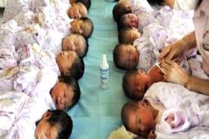 الصين عند أدنى معدل مواليد منذ 1949