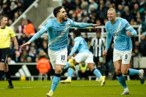 مانشستر سيتي يضع قدمه في نهائي كأس الرابطة بعد إقصاء نيوكاسل