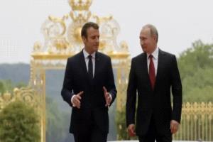 ماكرون يعتزم إجراء محادثة مع بوتين خلال الأسابيع المقبلة
