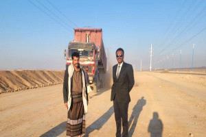 شبوة تطلق مشروع توسعة مداخل عتق لتعزيز البنية التحتية