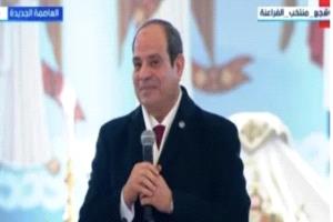 السيسي: حرصت على المشاركة بعيد الميلاد منذ 2015 وحتى الآن
