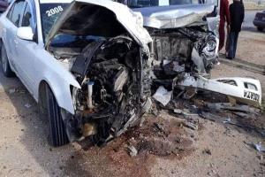 إصابة عضو مجلس نينوى وأربعة آخرين في حادث سير على طريق الحمدانية