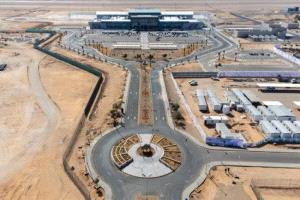 إزاحة الستار عن مطار الجوف الدولي الجديد