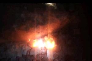 طيران مُسيّر يستهدف مغارة جبلية شمال الأزارق بالضالع