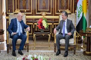 بارزاني من القاهرة: دعم السيسي ركيزة للقضية الكوردية واستقرار المنطقة