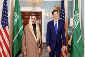 وزير الخارجية السعودي يلتقي نظيره الأمريكي في واشنطن


