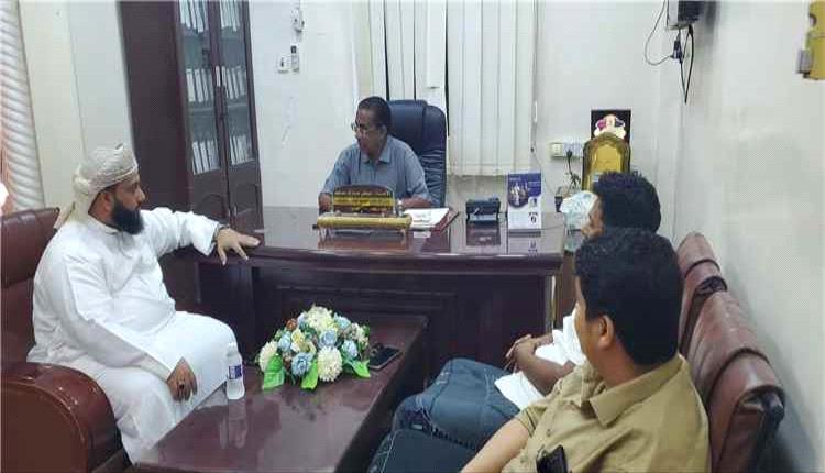 مدير عام حصوين يبحث مع مكتب الصحة احتياجات القطاع الصحي وآليات معالجة التحديات