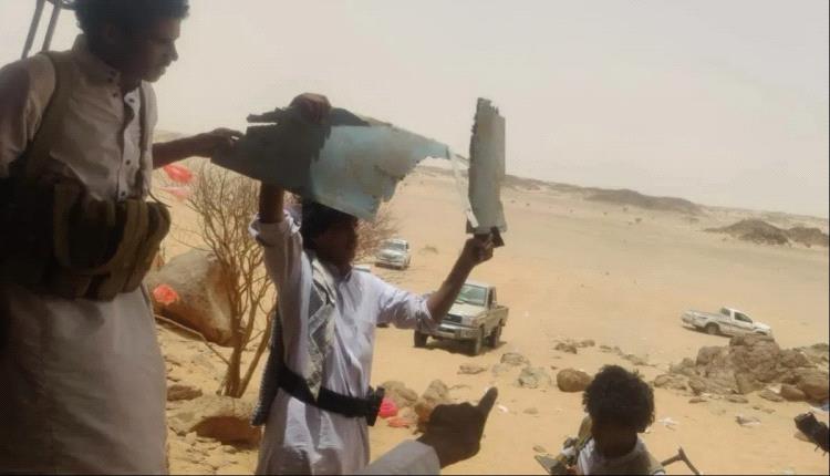 إسقاط طائرة حوثية مسيّرة فوق مواقع قبلية في الجوف