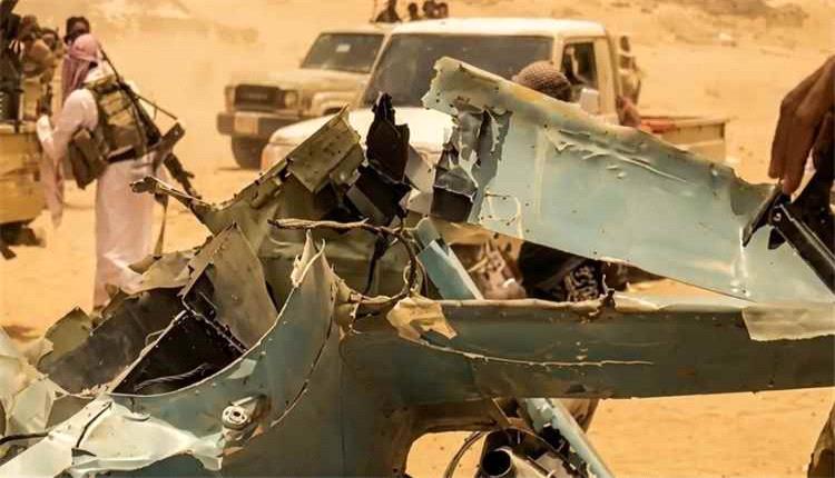 إسقاط طائرة استطلاع حوثية فوق مواقع قبلية شرقي الجوف