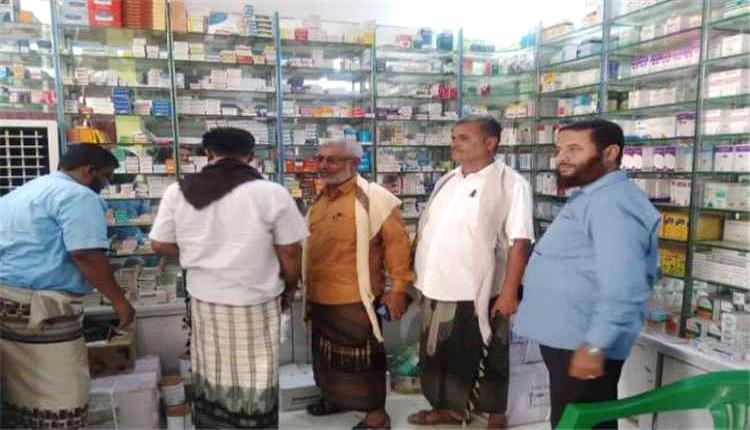 مدير عام الملاح يدشن حملة رقابية على الأسواق والمحلات التجارية