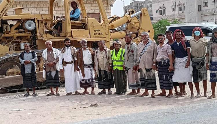 مشروع توسعة جديد يعيد تنظيم الحركة في قلب مدينة عزان بشبوة