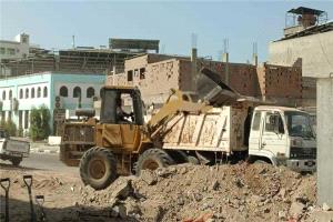 استمرار حملة تنظيف مصارف مياه الأمطار ورفع المخلفات في المنصورة استعداداً للمنخفض الجوي