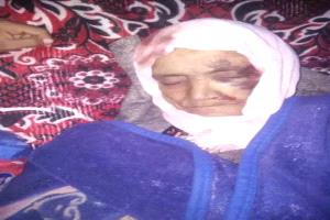 وفاة مسنة وإصابة ابنتها بانهيار منزل جراء الأمطار الغزيرة في جبل حبشي بتعز