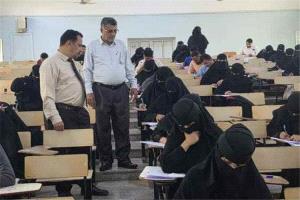أجواء مستقرة وتنظيم عالٍ يرافقان امتحانات كلية العلوم الإدارية بجامعة عدن