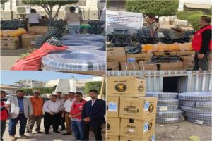 الهلال الأحمر اليمني يدعم صندوق النظافة بعدن بمعدات لتعزيز الاستجابة لمخاطر السيول