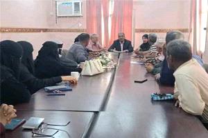 مدير تربية المعلا يعقد لقاءً مع موظفي الإدارة لمناقشة الاستعدادات للعام الدراسي الجديد
