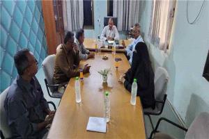 مدير مؤسسة المياه بساحل حضرموت يتفقد فرع غيل باوزير ويؤكد على أهمية رفع كفاءة الأداء
