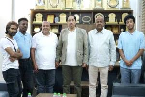 البكري يتابع التحضيرات النهائية لبطولة الجمهورية لبناء الأجسام في عدن
