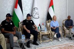 وفد أممي يطلع على الخدمات الطبية في المستشفى الميداني الإماراتي بقطاع غزة