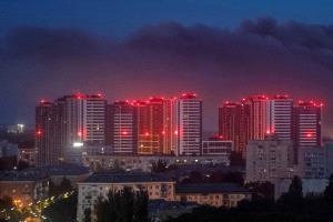 دوي انفجارات في كييف مع إطلاق صافرات الإنذار