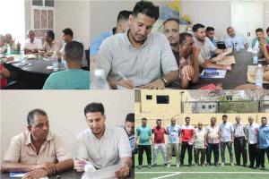 انتقال إداري رسمي في نادي الروضة وسط حضور رياضي وأمني ورسمي بعدن