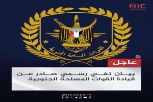 القوات الجنوبية تنفي شائعات تغيير شعارها وتؤكد ثبات الرموز الرسمية