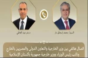 مصر وباكستان تبحثان خفض التصعيد وتعزيز الاستقرار الإقليمي

